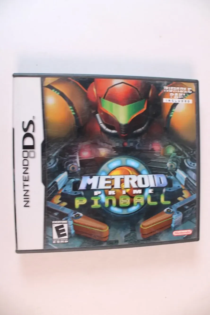 Metroid Prime Pinball Nintendo DS CIB Authentic Tested CIB No Rumble Pak